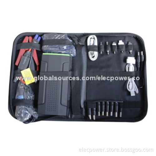 12,000mAh Capacity Multi-function Mobile Power Bank for Under 6L Cars, Mobiles, Laptops, Notebooks